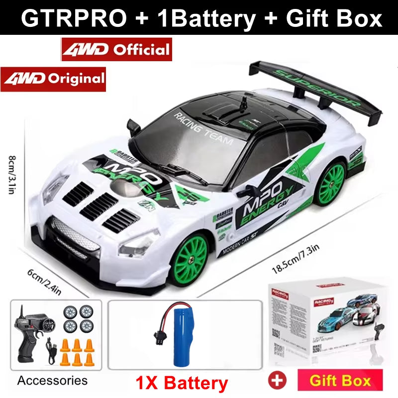 RC Drift Car Remote Control GTRPRO AE86PRO Model 4X4 Racing RTR Radio Truck Vehicle Toy Gift for Boy Girl Children Kid Adult