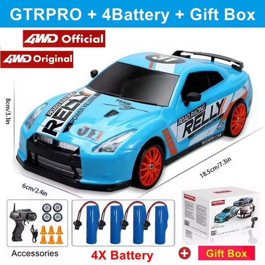 RC Drift Car Remote Control GTRPRO AE86PRO Model 4X4 Racing RTR Radio Truck Vehicle Toy Gift for Boy Girl Children Kid Adult