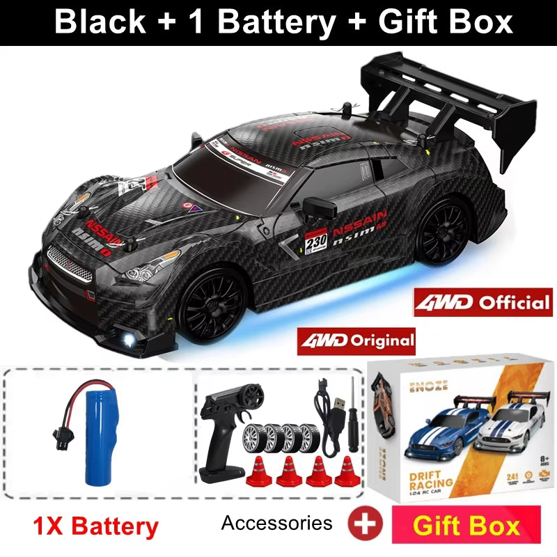 RC Drift Car Remote Control GTRPRO AE86PRO Model 4X4 Racing RTR Radio Truck Vehicle Toy Gift for Boy Girl Children Kid Adult